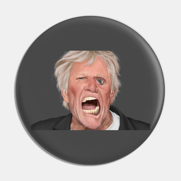 Scary Busey Pin by BadAsh