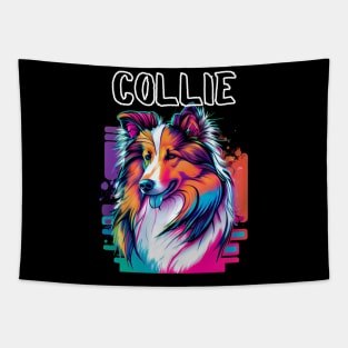 Graffiti Style - Cool Collie 3 Tapestry