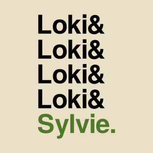 Loki & Sylvie Variants (light) T-Shirt