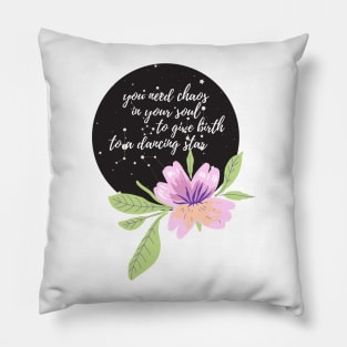 chaos in your soul Pillow