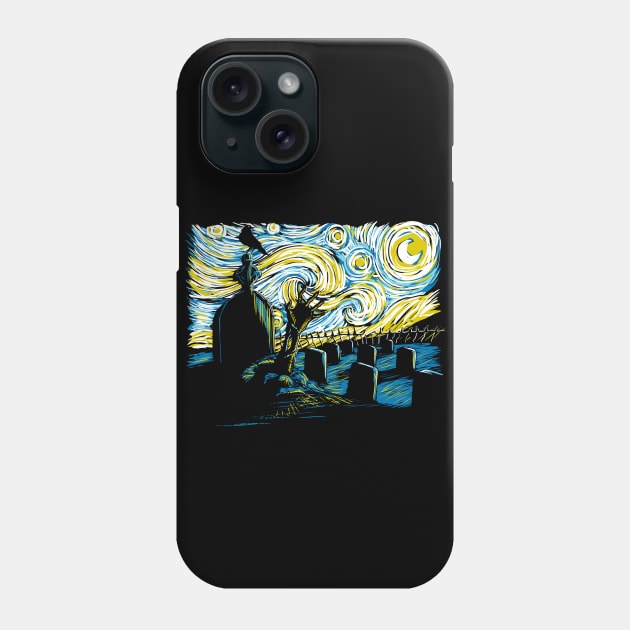 Starry Night Z Phone Case by ddjvigo