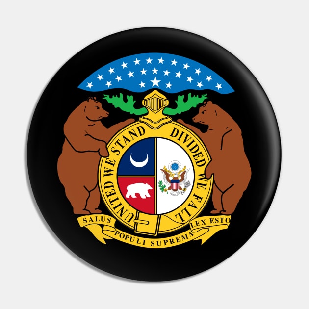 Seal of Missouri Pin by Flags of the World