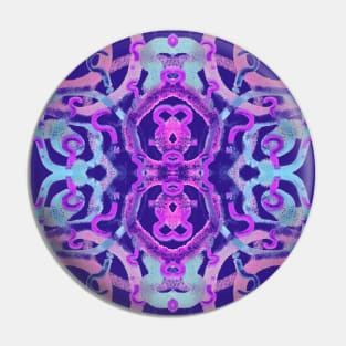 Eternal Questions - Purple Pattern Pin