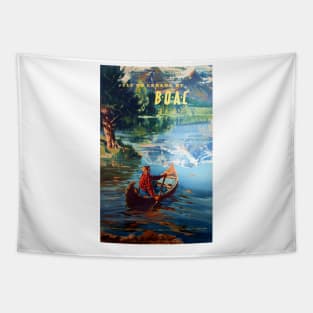 Canada by B.O.A.C - Vintage Travel Tapestry