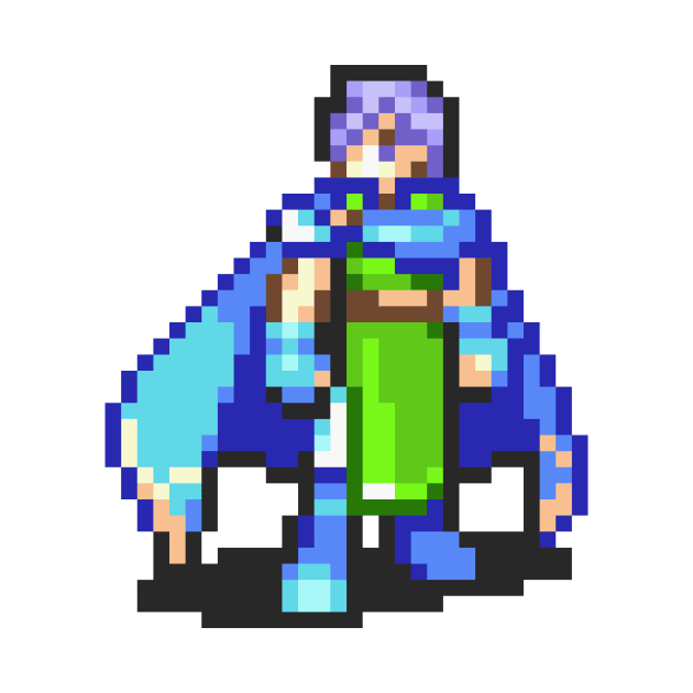 Male Sage Fighting Sprite by SpriteGuy95