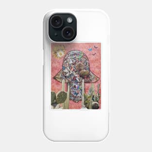 Sedona Hamsa by Harriette Knight Phone Case