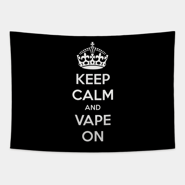 Keep Vaping Tapestry by mykillsart01