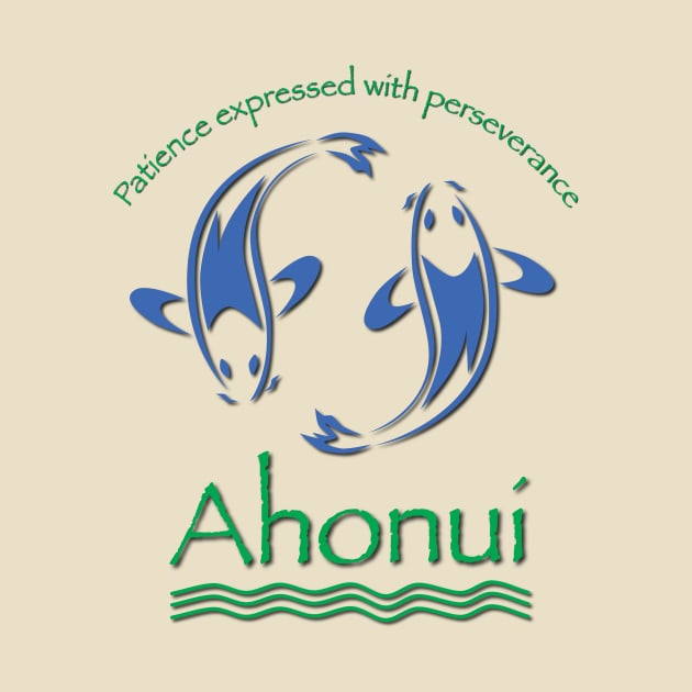 Ahonui - patience expressed with perseverance by Verl