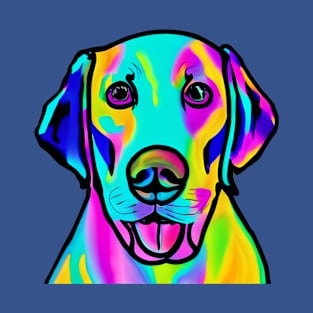 Labrador Retriever with Compelling Eyes T-Shirt