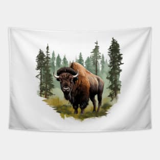 American Bison Tapestry