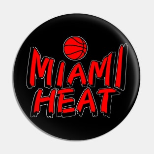 Miami heat Pin