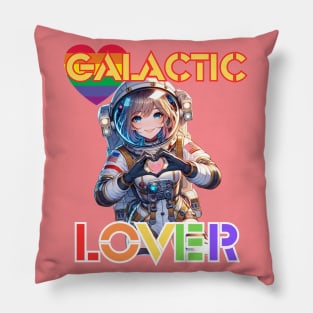 Kawaii, Anime Girl, Galactic Lover  | Catsie Cat Pillow