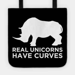 real unicorns have curves Tote