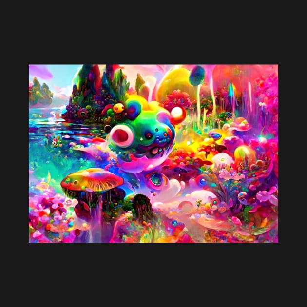 Color Globs | Jellyfish Heaven by AlexandrAIart