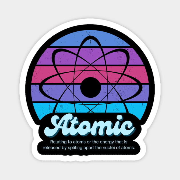 Atomic Power Magnet by The Atomic Robot