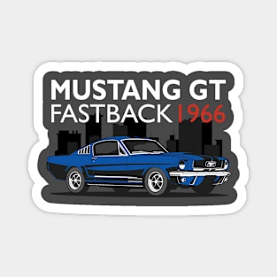 GT Fastback 1966 Magnet