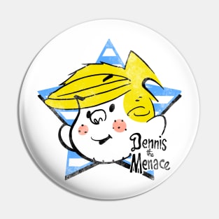 Retro Style Dennis The Menace Pin