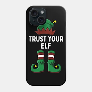 Self Improvement Quote Christmas Funny Elf Pun Motivational Phone Case