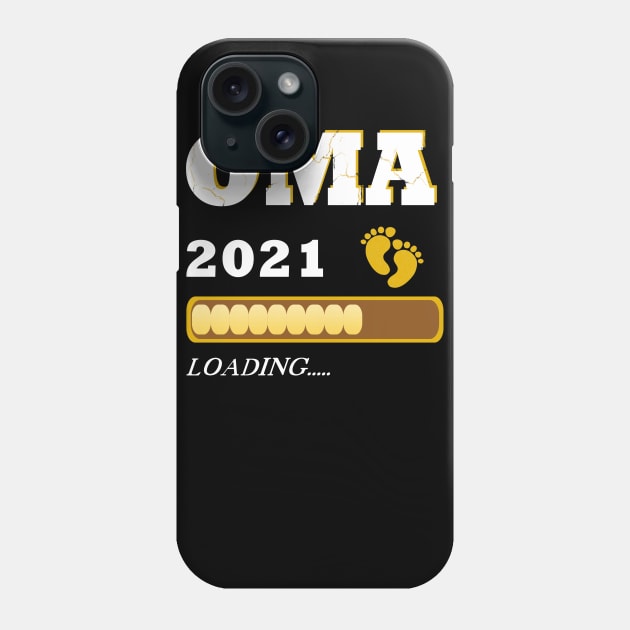 Mom 2021 loading Baby Oma Phone Case by JG0815Designs