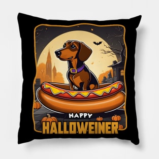 Halloweiner 2 Pillow