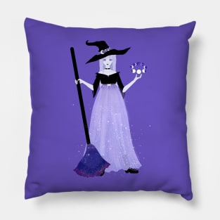 Luna the Moon Witch Pillow