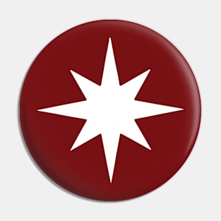 Star Red Pin