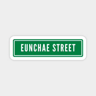 Eunchae Le Sserafim Street Sign Magnet