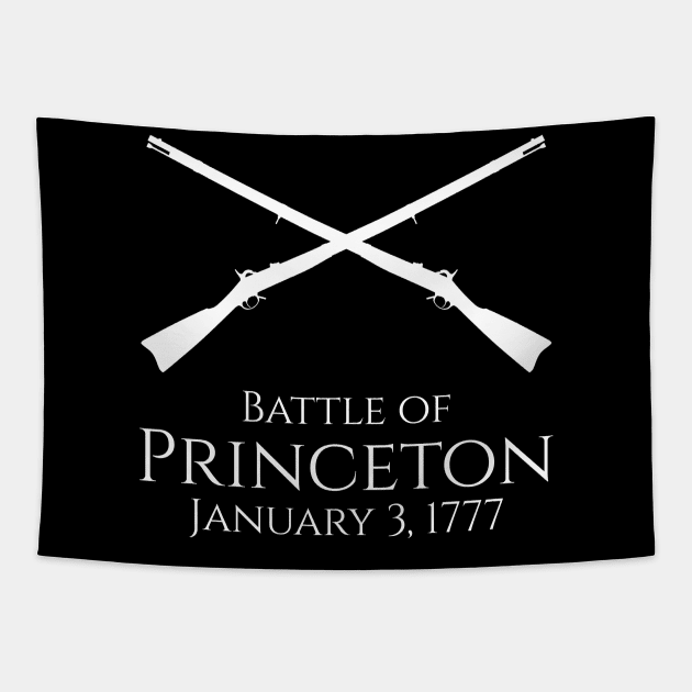 Revolutionary War - Battle Of Princeton - American History Tapestry by Styr Designs