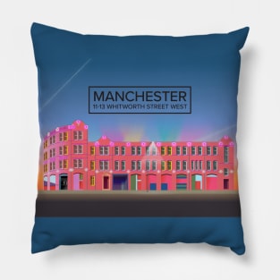 This is The Hacienda in Manchester Pillow