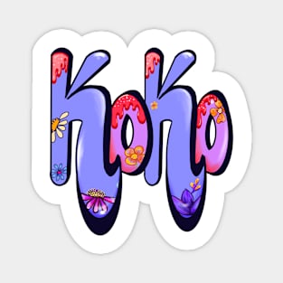 Koko 3 The top 10 best Personalized Custom Name gift ideas for Koko girls and women Magnet