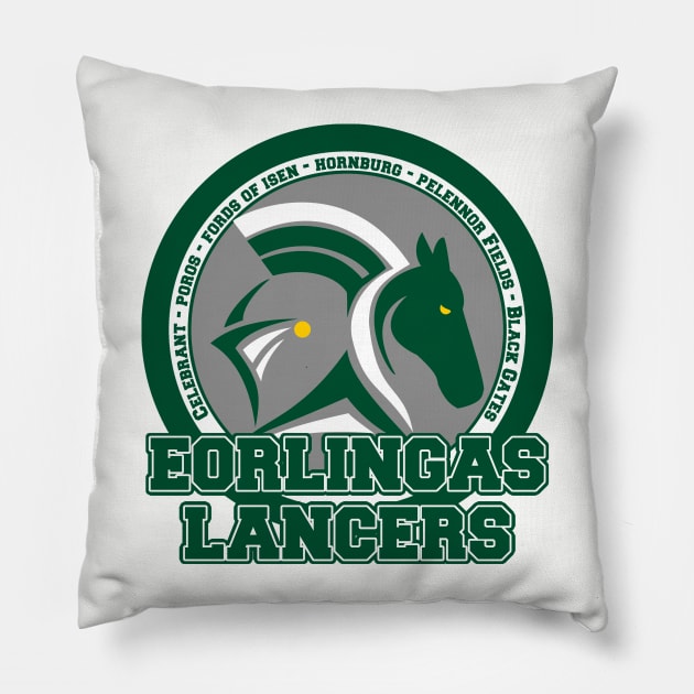 Eorlingas Lancers Pillow by KorriganDu