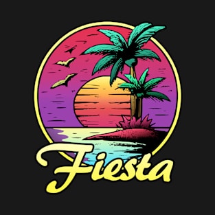 Fiesta summer sunset Sun T-Shirt