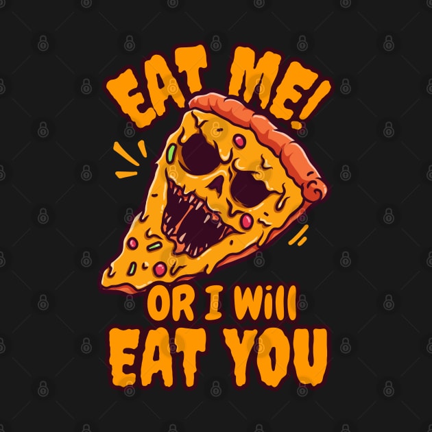 holloween monster pizza design by legend