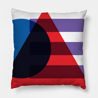 Messing with Shapes (v 1) Pillow