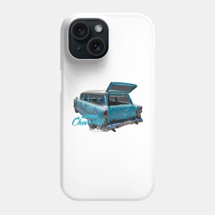 1955 Chevrolet BelAir Station Wagon Phone Case