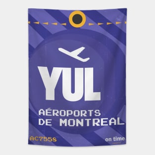 YUL Aeroports de Montreal Tapestry