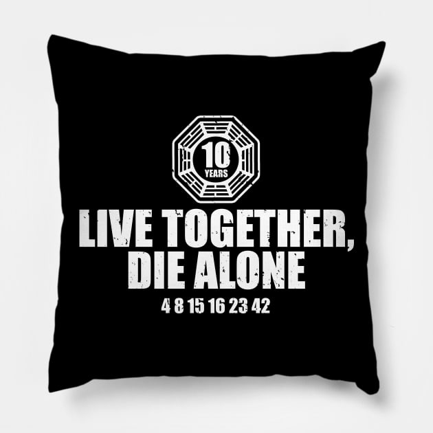 Live Together Pillow by fishbiscuit