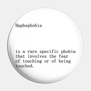 Haphephobia definitions title Pin