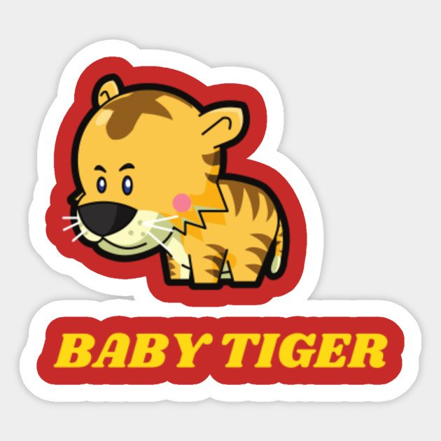 BABY TIGER - Baby Yoda - Sticker