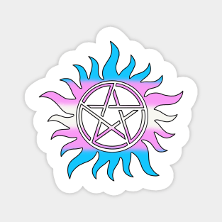 Trans Anti Possession Symbol Magnet