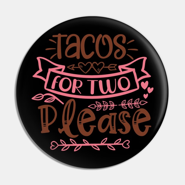 Tacos for two please, Pregnancy Gift, Maternity Gift, Gender Reveal, Mom to Be, Pregnant, Baby Announcement, Pregnancy Announcement Pin by CoApparel