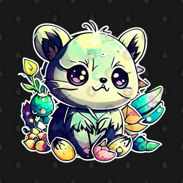 "Enchanted Whimsy: A Delightfully Cute Animal with a Marvelous Design" by Hexen_3