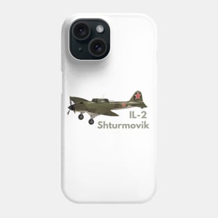 Il-2 Shturmovik WW2 Soviet Aircraft Phone Case
