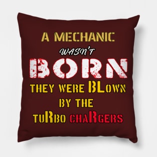 Cool Mechanic accessories, Gift for Mechanic, Behind the Wheel gift Pillow