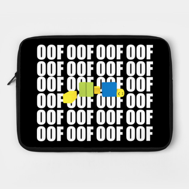 Roblox Oof Meme Funny Noob Gamer Gifts Idea Roblox Laptop Case Teepublic - roblox oof funny