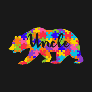 Uncle Bear - Autism Awareness T-Shirt