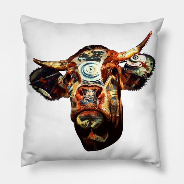 Cow Pillow by valentinahramov