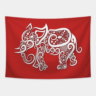 Elephant ornate Tapestry