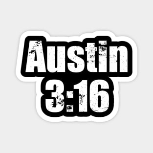 Stone Cold Steve Austin Distressed Magnet