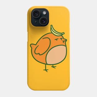 Orange Banana Bird Phone Case